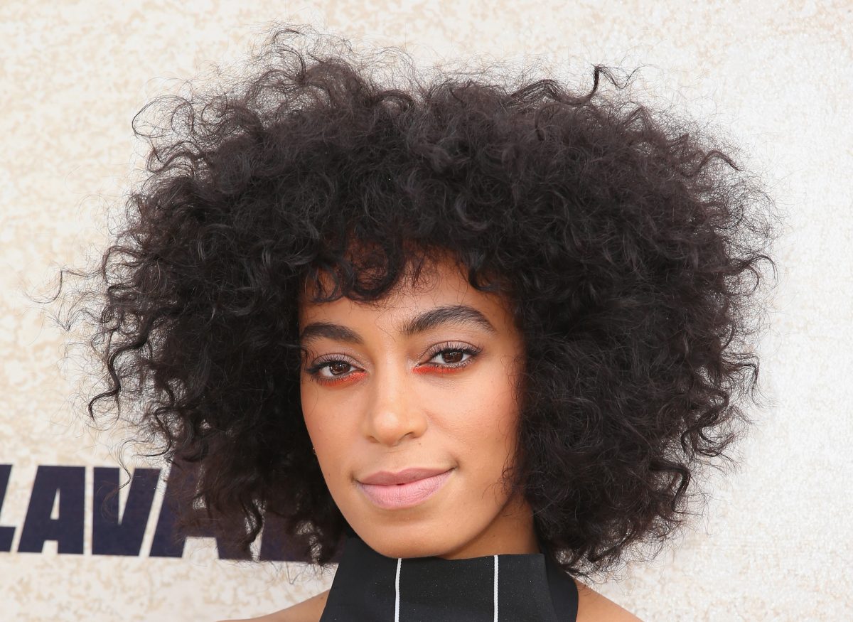 headshot of celebrity solange knowles